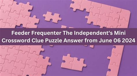 Filly Feeder - Crossword Clue Answers - Crossword Solver. Known Letters (Optional) The crossword clue. See more answers to this puzzle’s clues. Bird feeder …